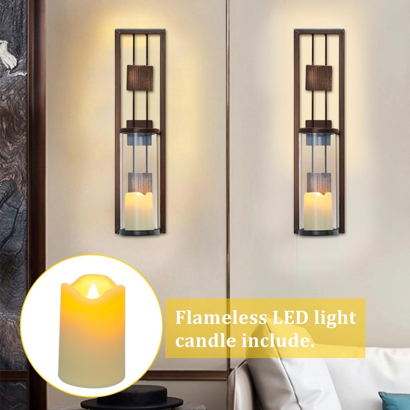 Shelving Solution Shelving Solution Wall Sconce Candle Holder Metal Wall