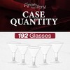 Smarty Had A Party 192 Glasses 2 oz. Clear Plastic