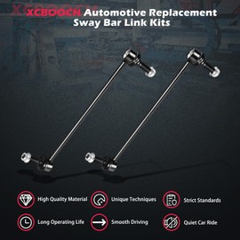 XCBOOCH K750616 K750617 Front Sway Bar Links 2pcs Compatible with Ford for Explorer 2011-18, for Police Interceptor Utility 2013-18