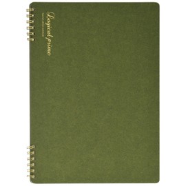 Nakabayashi Logical Prime Notebook, W Ring Notebook, B5, A Rule, 65806