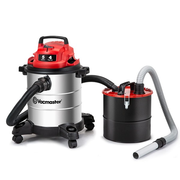 Vacmaster VOC508S 1102 5 Gallon Stainless Steel Wet Dry Shop