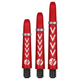 Shot! Koi Carbon Dart Shafts - with Springs - Red - Michael Smith