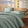 Shilucheng 1200 Thread Count Cotton Sheets Set，Luxury 100% Egyptian Cotton