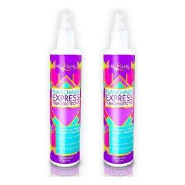 Planchado Express NEKANE CAPILAR 300ml  Alaciante Temporal con Termoprotector, Control Frizz y Volumen, Cabello Lacio y Brillante  Pack de 2          