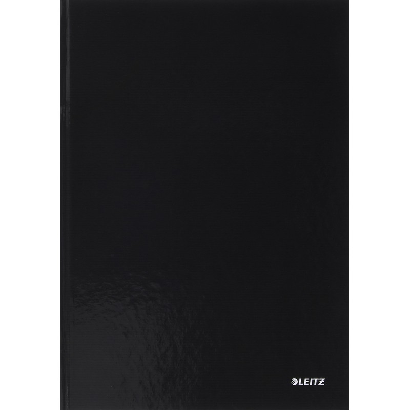 Leitz Solid Notebook, A4, 80 Sheets, Ruled, Hard Cover, 1