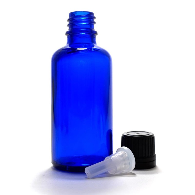 Aroma Blackout Bottle, 1.7 fl oz (50 ml), Cobalt [Security