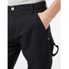Dickies mens Tough Max Duck Carpenter Pants, Stonewashed Black, 32W