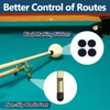 7pcs Snooker Table Rests Set, Billards Cue Stick Bridge, Pool