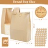 Aimyoo Aimyoo Homemade Sourdough Bread Bags, 13.7x8.3x3.5in 100 Pack Stripe