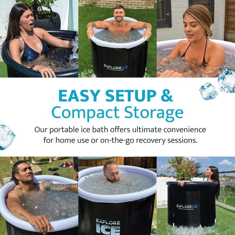 Explore Ice Bath Pro Max Extra Large Athlete Cold Plunge