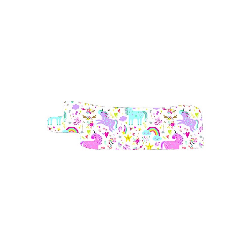 Nasogastric or Oxygen Tube precut Adhesive Tape Rainbow & Unicorns