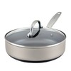 Anolon Achieve Hard Anodized Nonstick Sauté Pan with Lid, 3