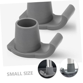 Baluue 4pcs Walker Ski Glides Nonstick Feet Tips for Walkers Anti-skid Gliders for Seniors Compatible Shaft Enhanced Stability Wet