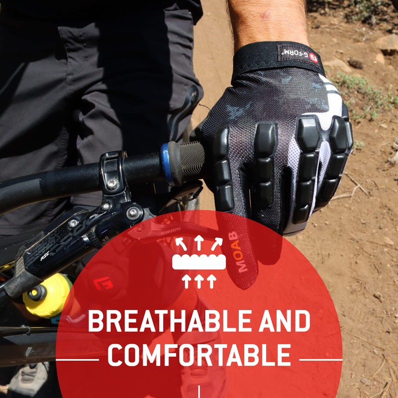G-Form Moab Mountain Bike Gloves - Cycling Gloves for Mountain