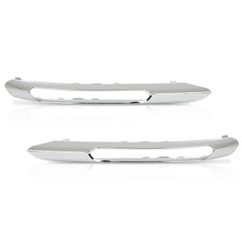 G-PLUS Front Bumper Fog Light Grille Trim Compatible with Benz E350 4Matic Coupe 2-Door 2012-2013,Fit Benz E350 4Matic Sedan/Wagon 4-Door 2010-2013 A2128851674