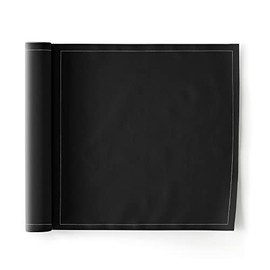 Cotton Dinner Napkin - 12.6 x 12.6 in - 12 units per roll - Black