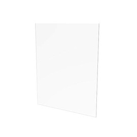 FixtureDisplays® 22x28" Clear Transparent Acyrlic Plexiglass Lucite 1/8" (3mm) Thickness Sneeze Shield DIY Panel 10076-22 * 28"-NF
