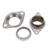 2.5in Donut Gasket with 2pcs Exhaust Manifold Flange for 2