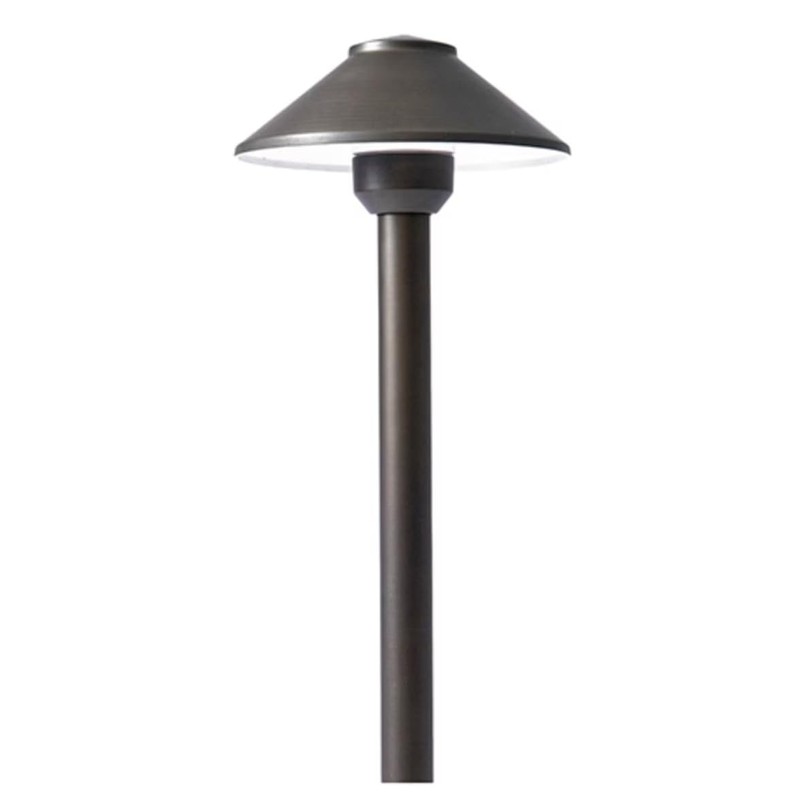 SPW Pro-Trade PT-PTH1-BS-LED Path Light Fixture 15" Riser Brass Housing