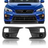 GearUp Fog Light Cover Driver and Passenger Side for WRX/WRX