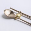 24K Gold Korean-made Turtle Chopstick Rest 1p / 24K 골드