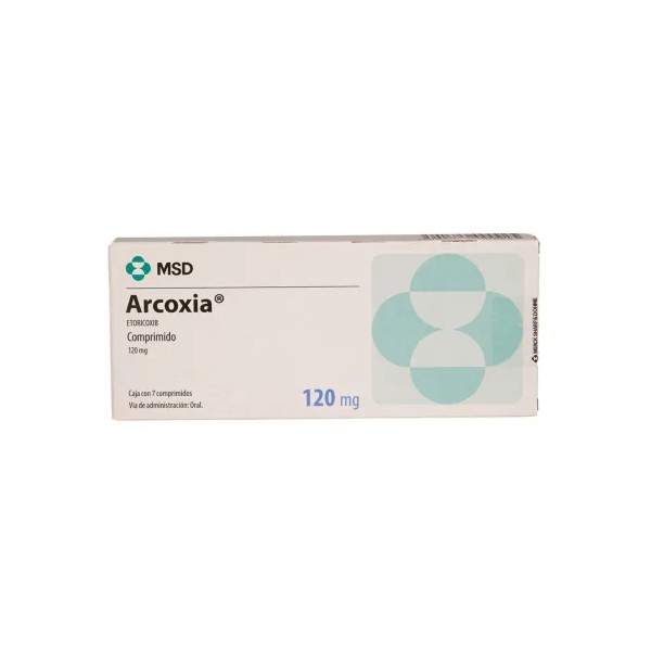 Arcoxia 120 Mg Con 7 Comprimidos