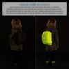 reer MyBuddyGuard Backpack Cover M, High Visibility Rain Cover for