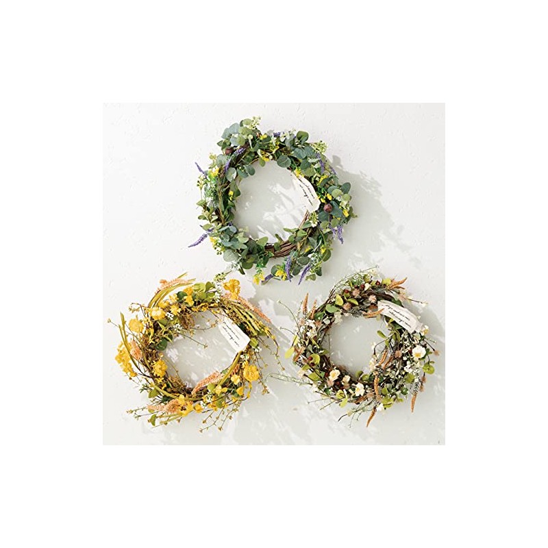 HEADS ZAR-NW2 Head Wreath Diameter Approximately 14.6 x 3.9 inches