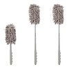 Relaxdays Duster Set of 3, Extendable Telescopic Pole up to
