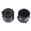 1 Pair NAB Hub Adapters Professional Polished Aluminum Alloy 10