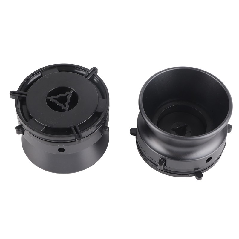 1 Pair NAB Hub Adapters Professional Polished Aluminum Alloy 10