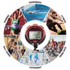 Professional Digital Stopwatch Timer Waterproof Digital Handheld LCD Timer Chronograph