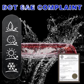 PIT66 LED 3rd Brake Light Compatible with Chevy Silverado 1500 2014-2018/Fit Silverado 2500HD 3500HD 2015-2018/Fit GMC Sierra 1500 14-18/Fit Sierra 2500HD 3500HD 15-18 Red Lens Chrome Housing