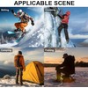 Justay 2 Pairs Merino Socks Men's Wool Socks, Hiking Socks,