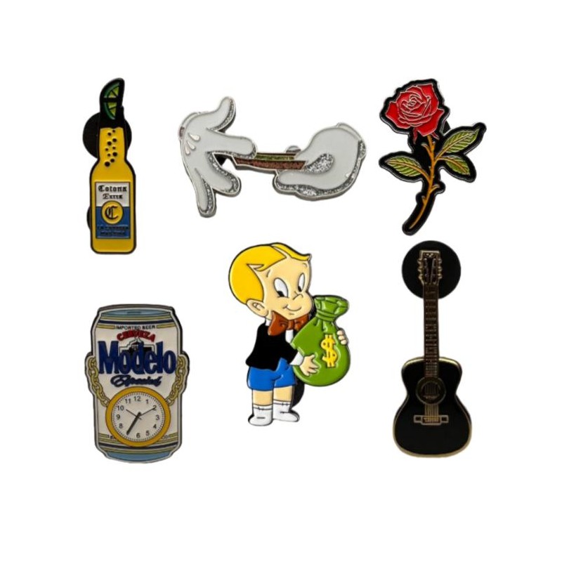 BELICOS TUMBADOS PINS FOR ALL HATS AND SNAPBACKS - Color: