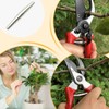 QEQSHQO 4 x Replacement Spring for Secateurs, Stainless Steel, Garden