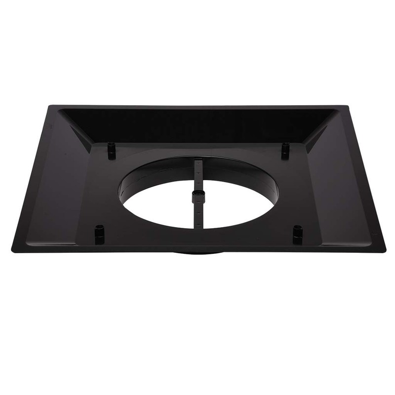HaVACo 2'x2' Lay-In 3 Cone Supply with 12" Pre-Molded Boot,