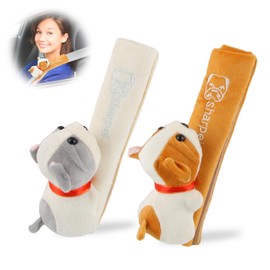 RosyFate Children's Seat Belt Pads, Pack of 2, Car Seat Belt Protector, Seat Belt Pads, Sleeping Pillow, Neck Support, for Children and Adults