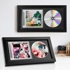 Dunkive 2 Pcs 13.7" x 7.5" CD Frame Display Case