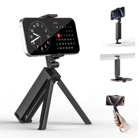 Ulanzi SK-20 Smart Phone Tripod, Ultra Small, Multi-Smartphone Stand, Tabletop, Clip & Handheld Mode, Portable Stand, Stable, Lightweight, 5.1 inches (13 cm), Foldable, Convenient to Carry, Vlog