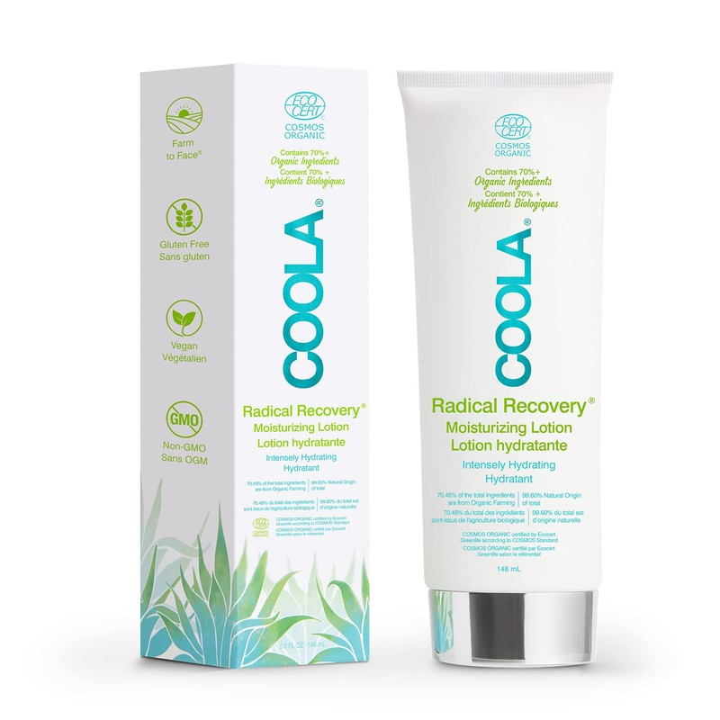 Coola Radical Recovery After Sun Lotion, Soothing and Hydrating Formula,