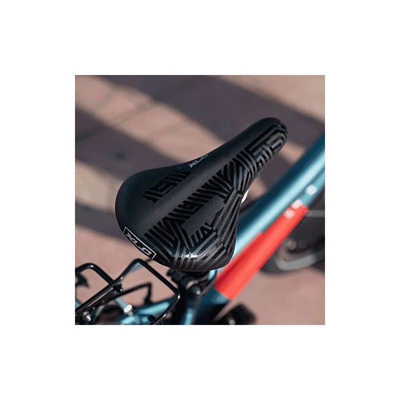 XLC Junior Kids Bike Saddle Road Racing Cr-Mo Reflective Seat