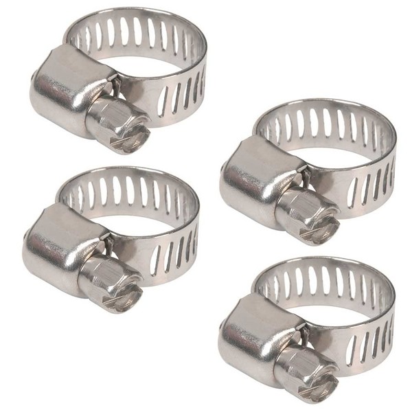 Boat Fuel Line Hose Clamps | Stainless Steel Size 6