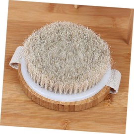 Brush for Skin Care Skin Brush Massage Body Brush Natural Bristle Body Brush Shower Body Brush Dry Brushing Exfoliating Brush Natural Drying Brush Back Brush Wooden TOVINANNA