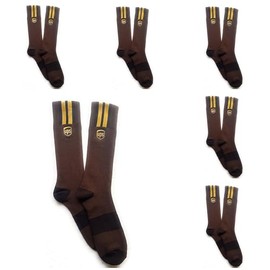 UPS United Parcel Service Socks CREW (6-8)(3 Pairs) THREE pairs