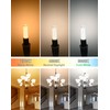 GOHDLAMP E12 9W 6000K LED Candelabra Bulbs 100w Equivalent 1200lm