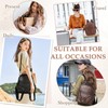 Small Backpack Purse for Women,VASCHY Cute Vegen Leather Mini Backpack