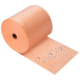 Boshen Waterproof Membrane 5inch x 98.42Ft Underlayment Shower Membrane 20mils Thickness Waterproofing Polyethylene Fabric for Tiles, Shower Walls, Bathroom Floors