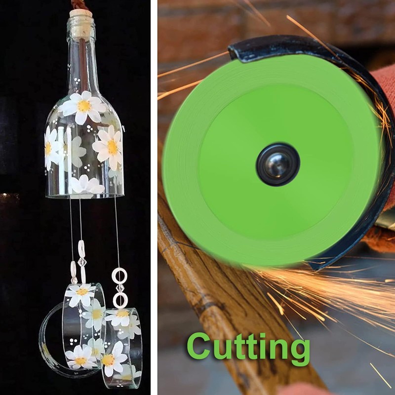Glass Cutting Disc 4 Inch for Angle Grinder, Ultra-Thin Diamond
