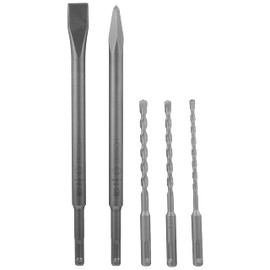 Bosch 5-teiliges SDS-plus-Meißel- und Hammerbohrer-Set, 2607019456